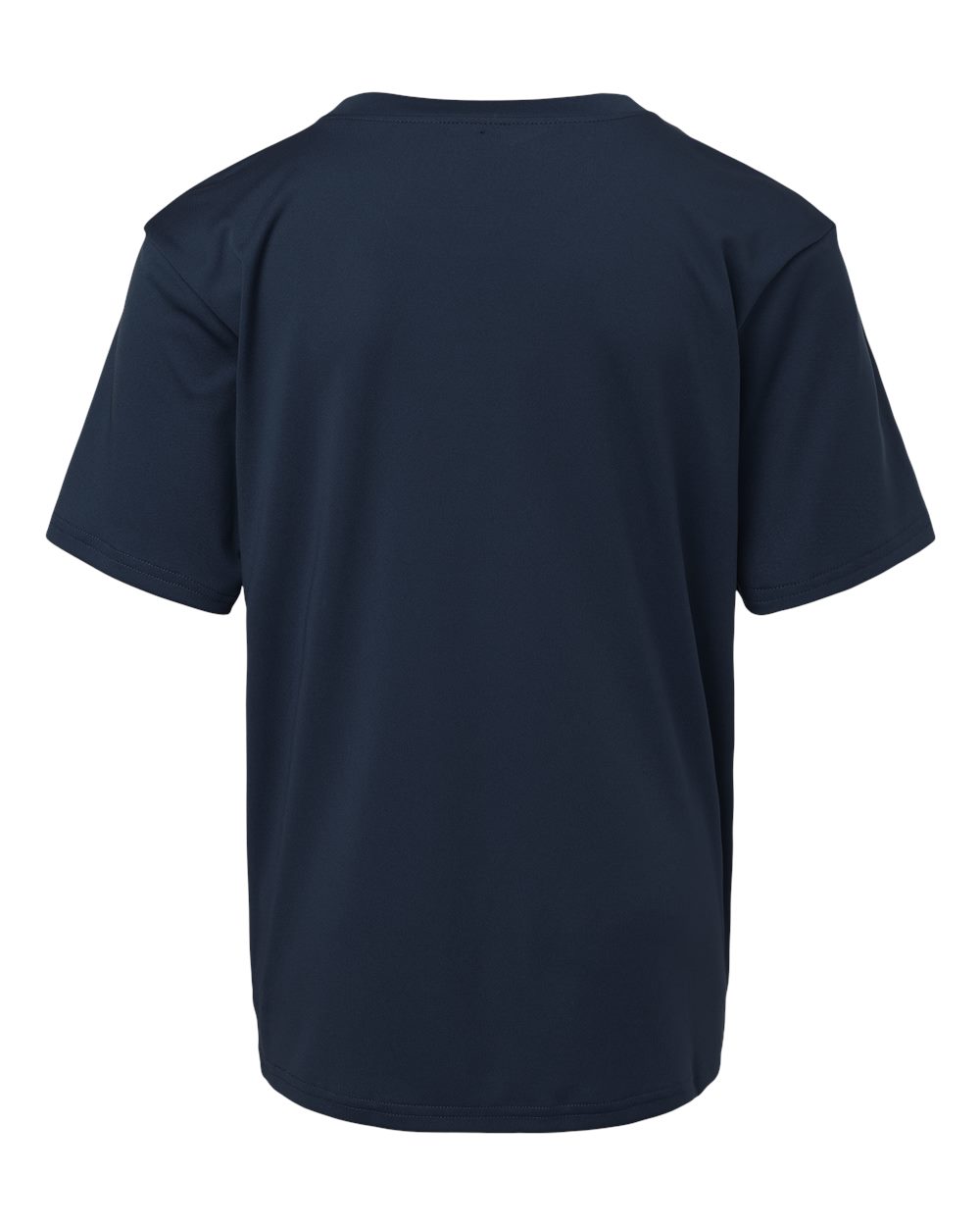 AllPro 48000Y Youth Pro-Lock Performance T-Shirt in Navy, back
