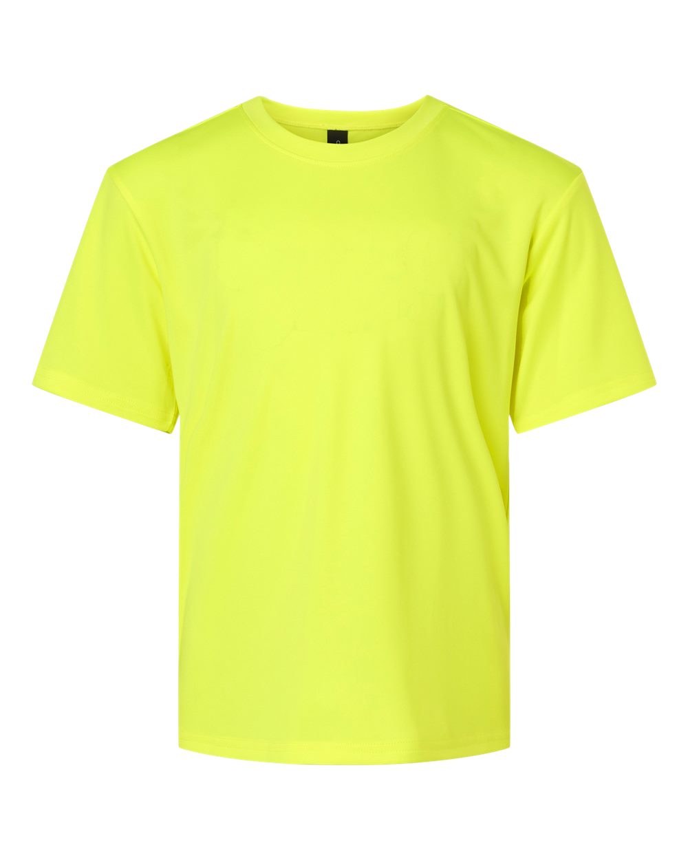 AllPro 48000Y Youth Pro-Lock Performance T-Shirt in Neon Yellow