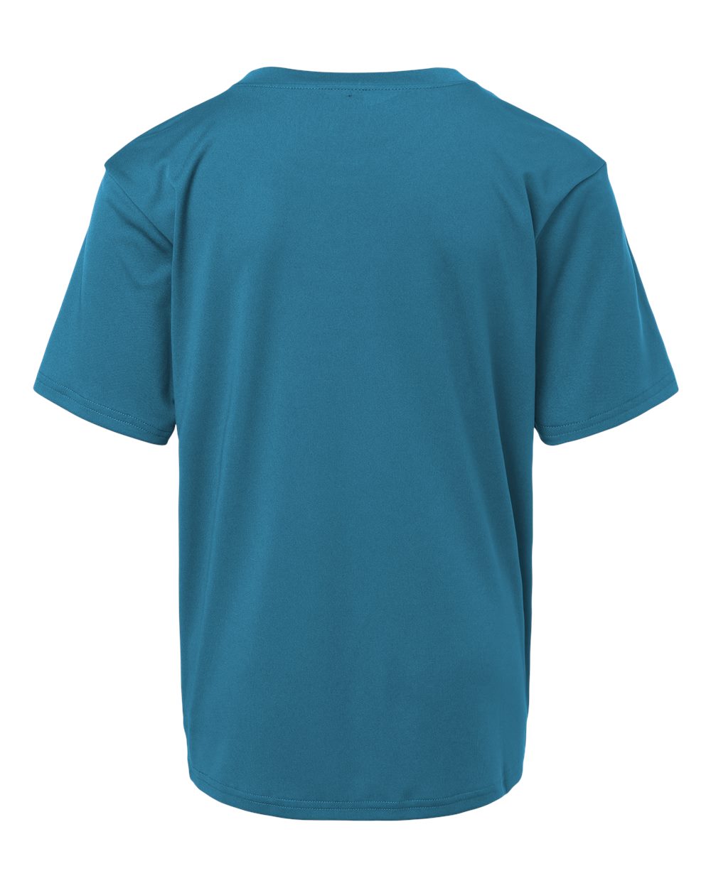 AllPro 48000Y Youth Pro-Lock Performance T-Shirt in Pacific Blue, back
