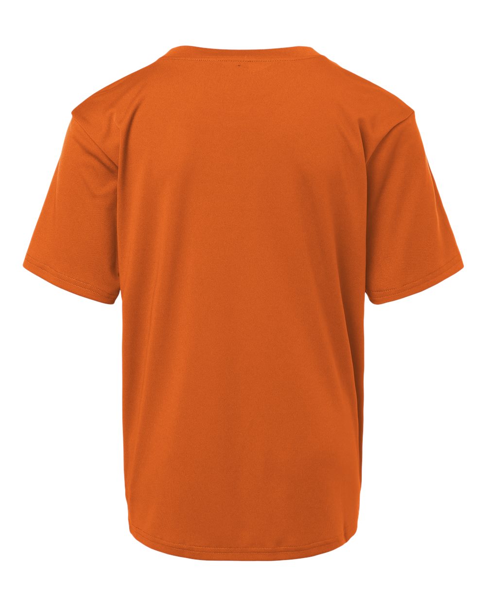 AllPro 48000Y Youth Pro-Lock Performance T-Shirt in Rust, back