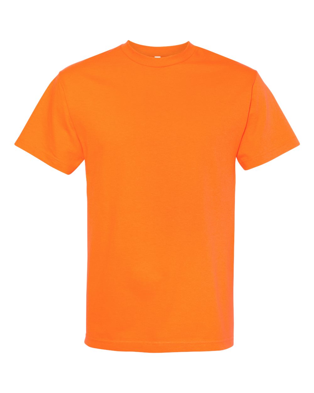 American Apparel 1301 Unisex Heavyweight Cotton Tee in Orange