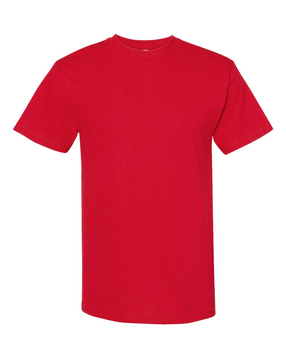 American Apparel 1301 Unisex Heavyweight Cotton Tee in Red