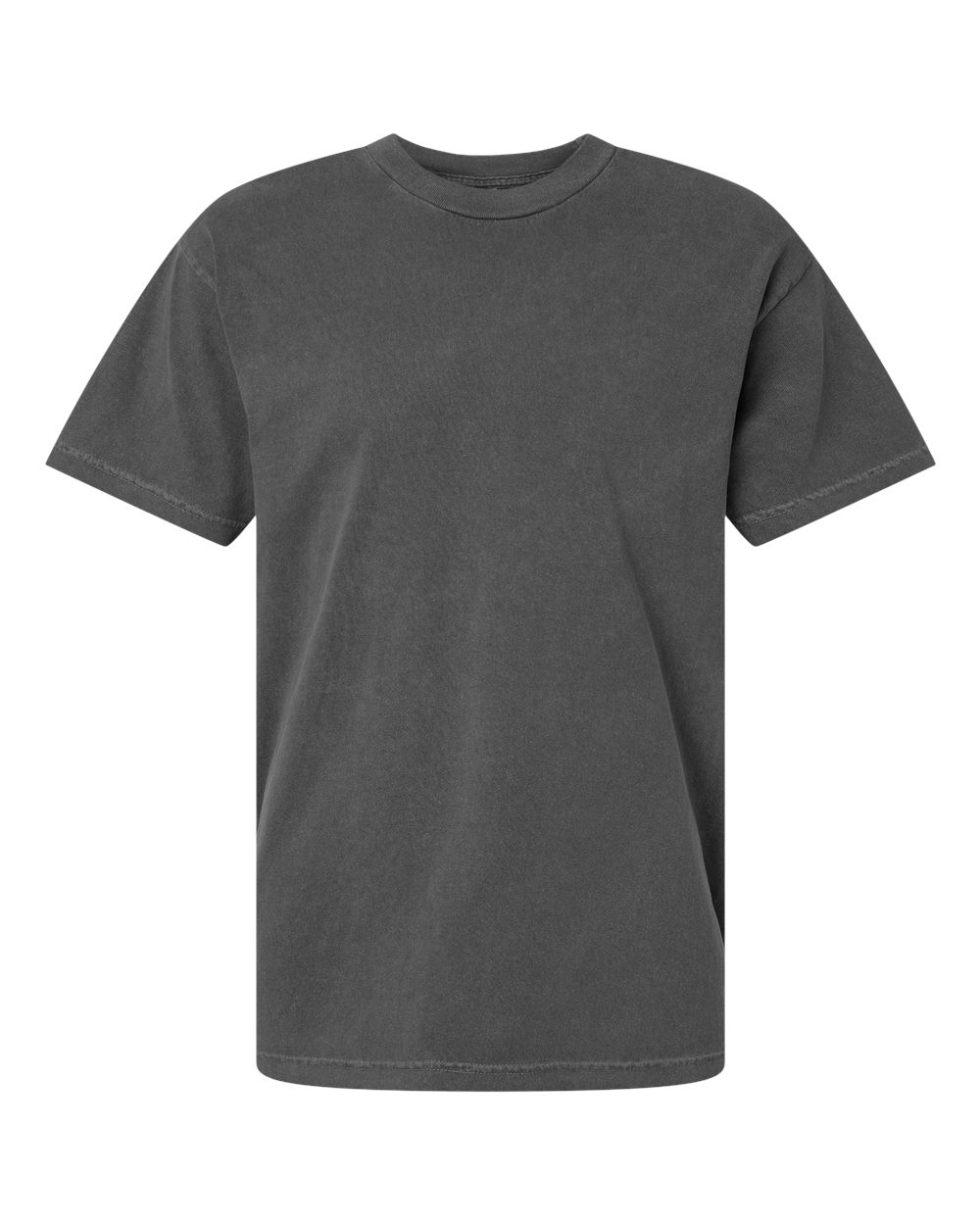 American Apparel 1301GD Unisex Heavyweight Cotton Garment-Dyed Tee in Faded Black
