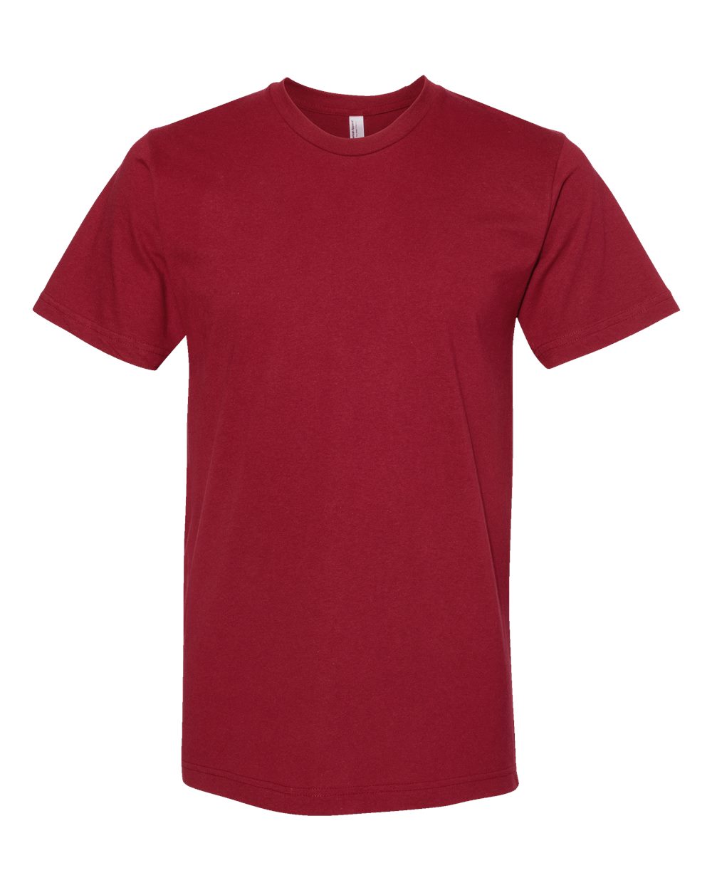 American Apparel 2001 Unisex Fine Jersey Tee in Cardinal