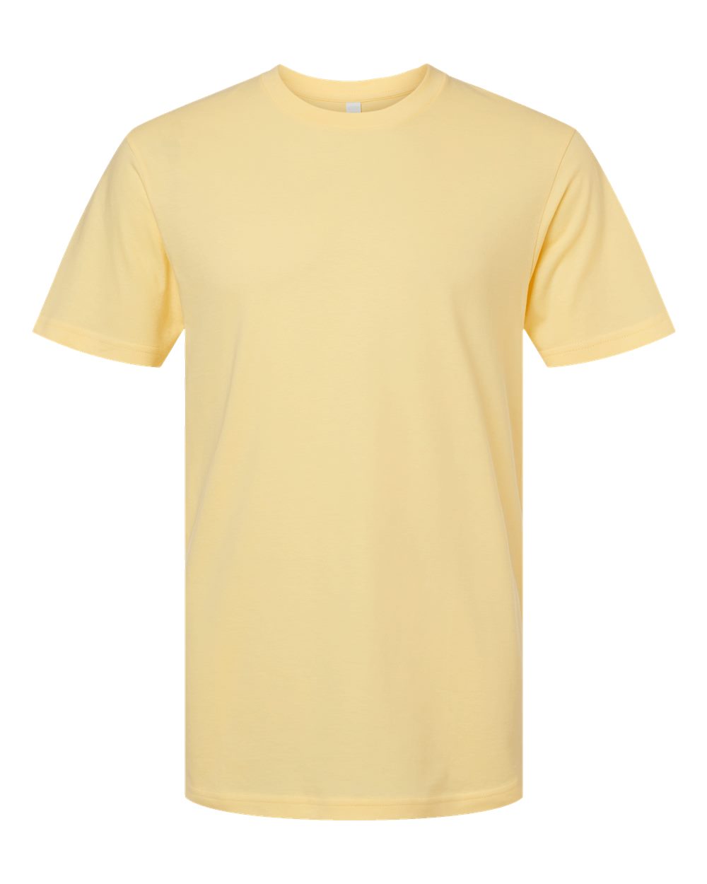 American Apparel 2001 Unisex Fine Jersey Tee in Panna Cotta