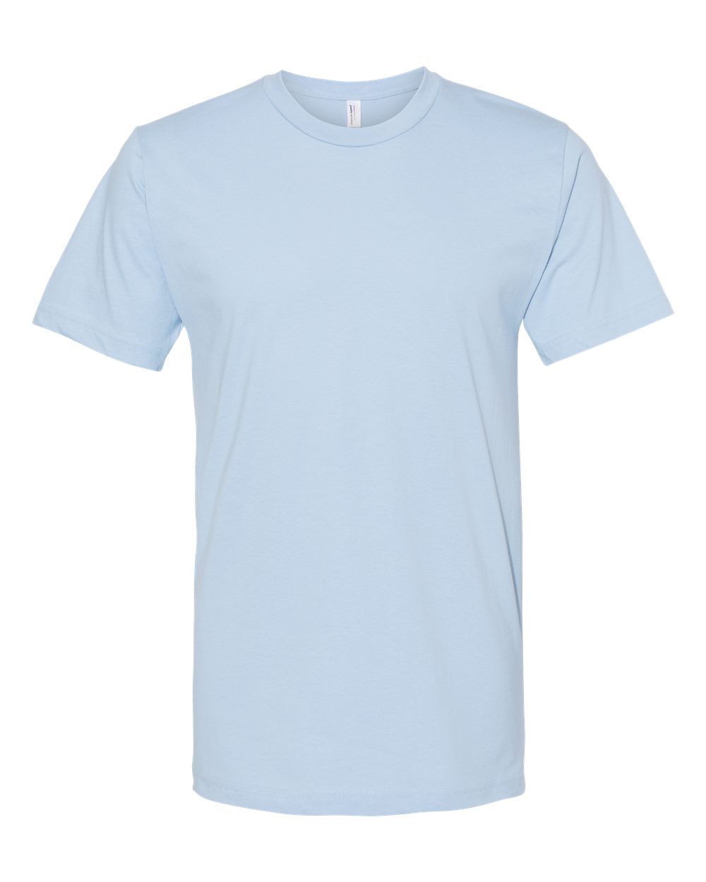 American Apparel 2001 Unisex Fine Jersey Tee in Powder Blue