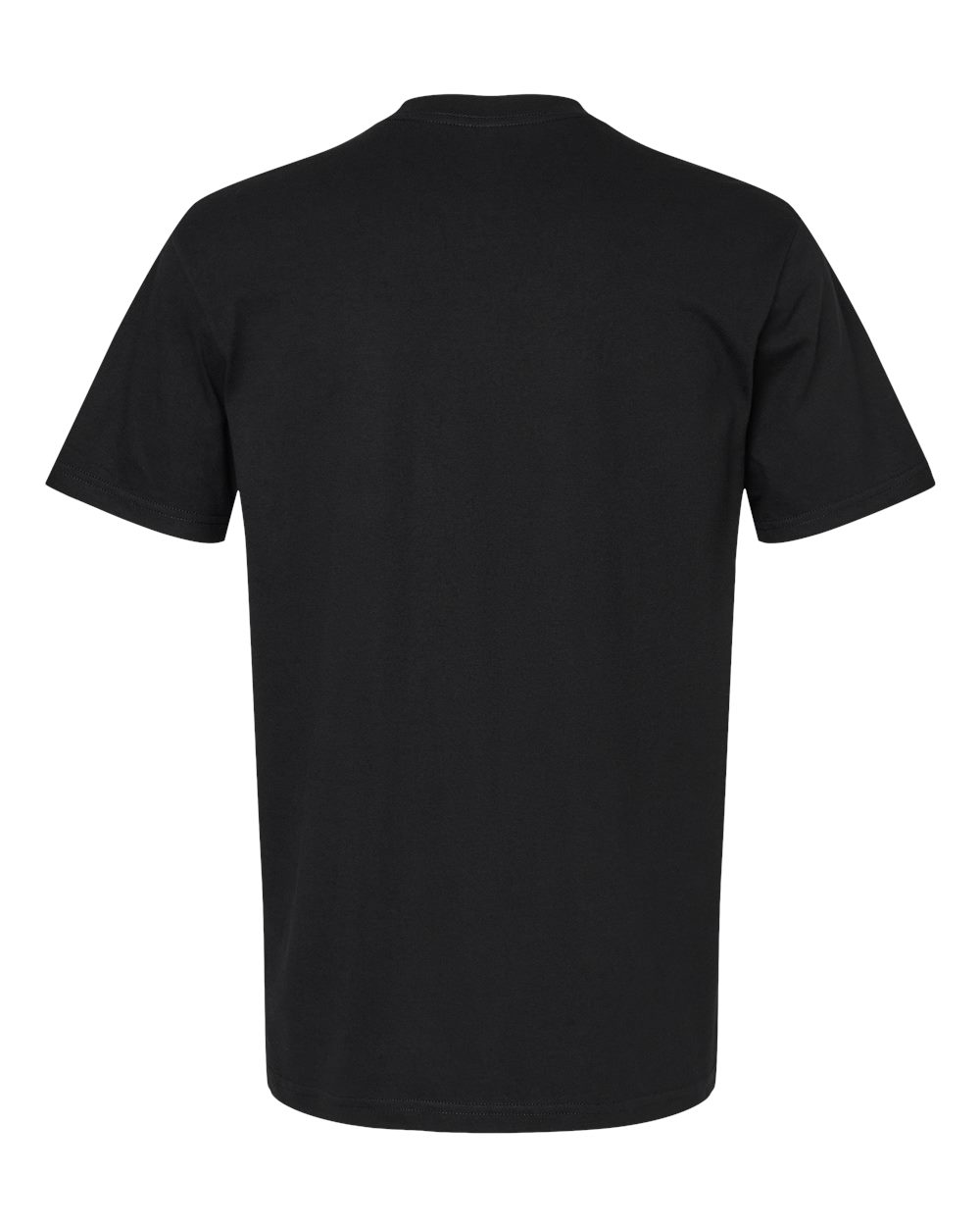 American Apparel 2001CVC Unisex CVC Tee in Black, back