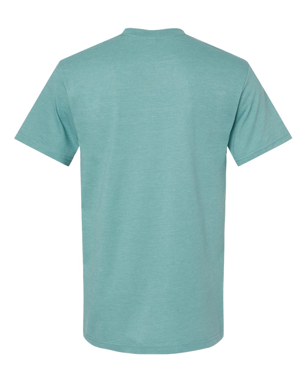 American Apparel 2001CVC Unisex CVC Tee in Heather Arctic, back