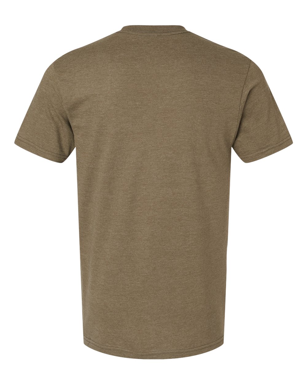 American Apparel 2001CVC Unisex CVC Tee in Heather Army, back