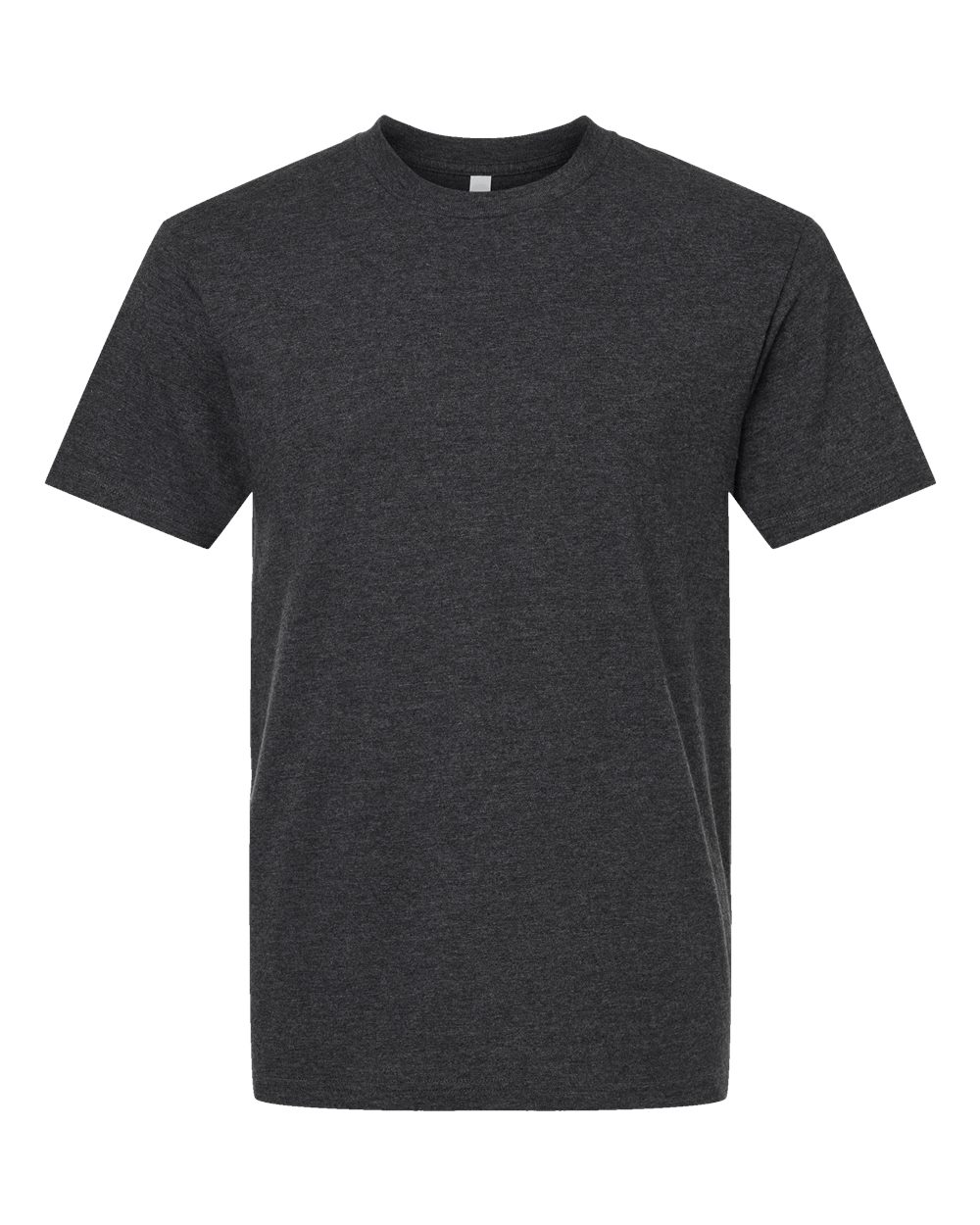 American Apparel 2001CVC Unisex CVC Tee in Heather Black