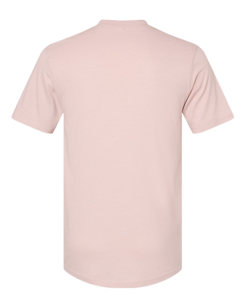 American Apparel 2001CVC Unisex CVC Tee in Heather Blush, back