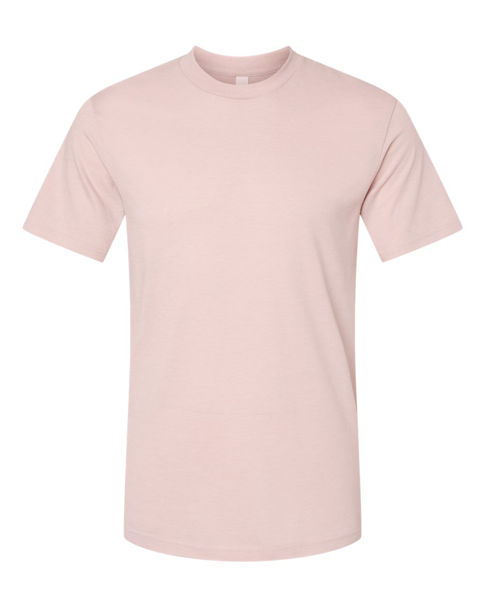 American Apparel 2001CVC Unisex CVC Tee in Heather Blush