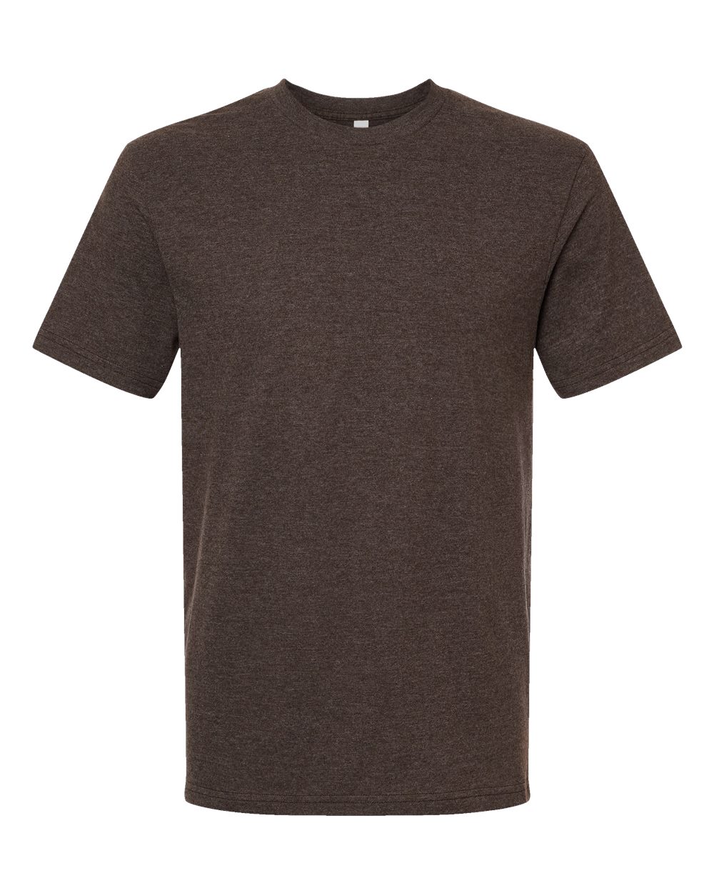 American Apparel 2001CVC Unisex CVC Tee in Heather Brown