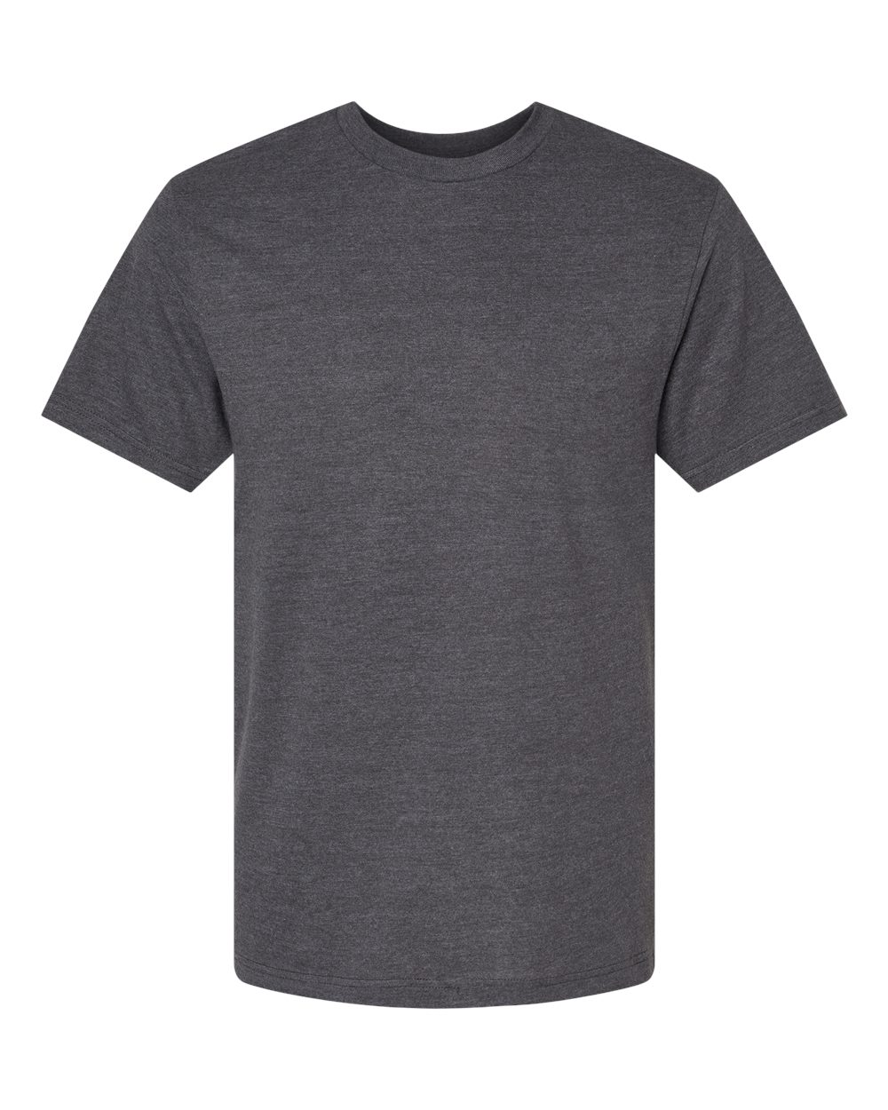 American Apparel 2001CVC Unisex CVC Tee in Heather Charcoal