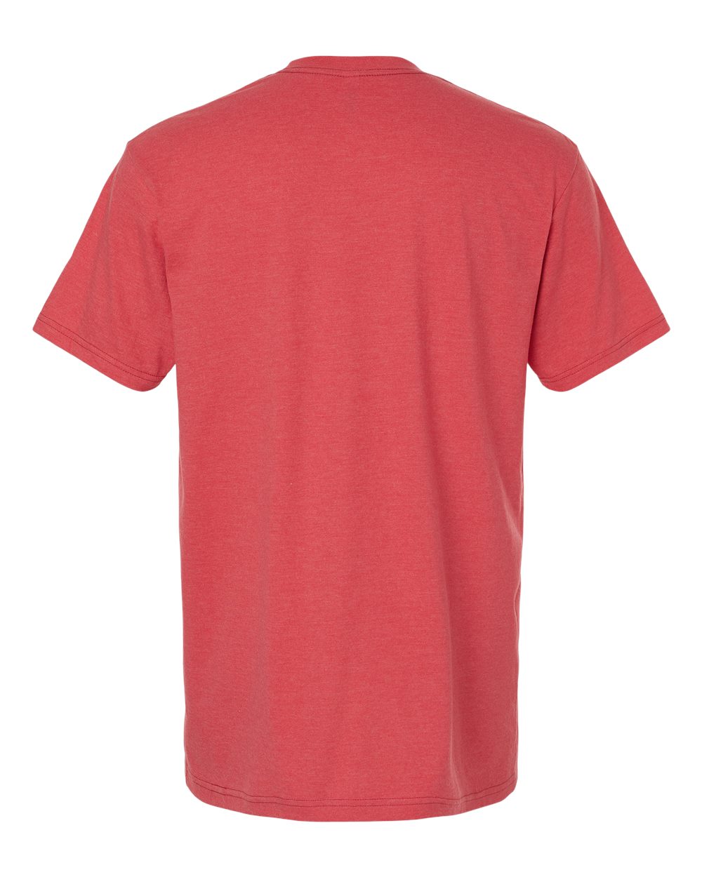 American Apparel 2001CVC Unisex CVC Tee in Heather Coral, back