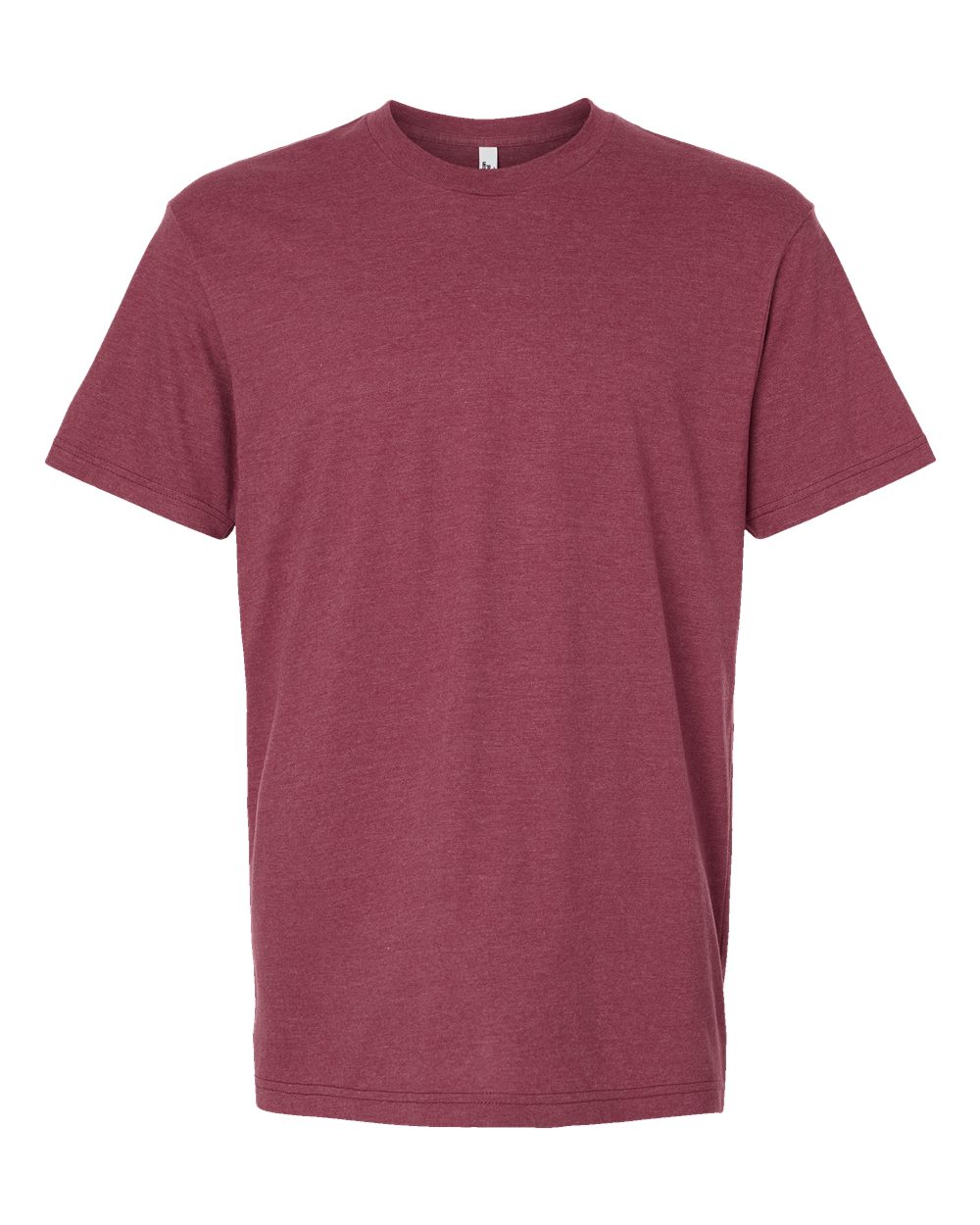 American Apparel 2001CVC Unisex CVC Tee in Heather Cranberry