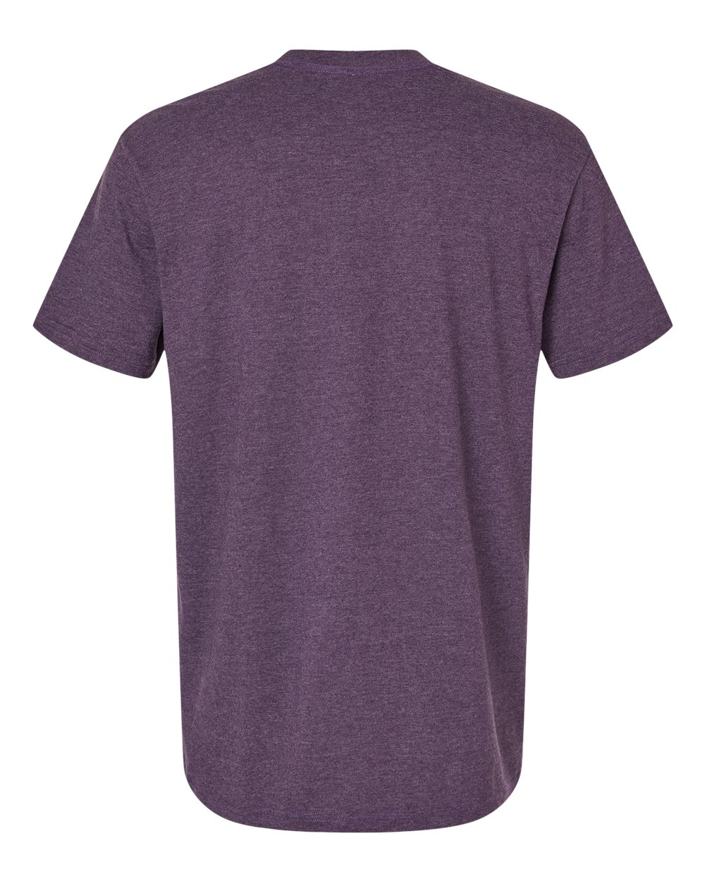 American Apparel 2001CVC Unisex CVC Tee in Heather Grape, back