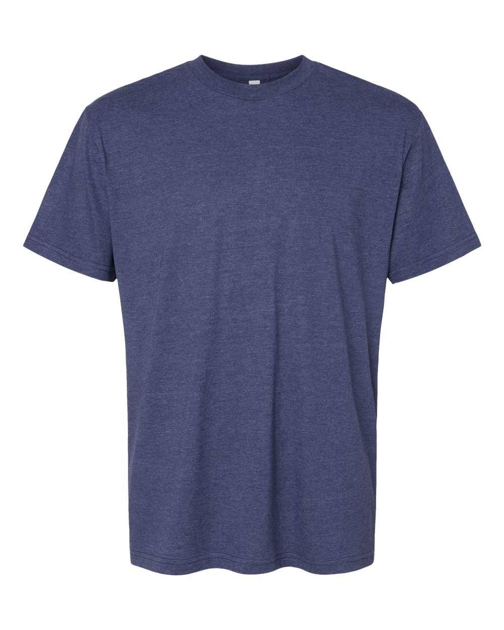 American Apparel 2001CVC Unisex CVC Tee in Heather Indigo