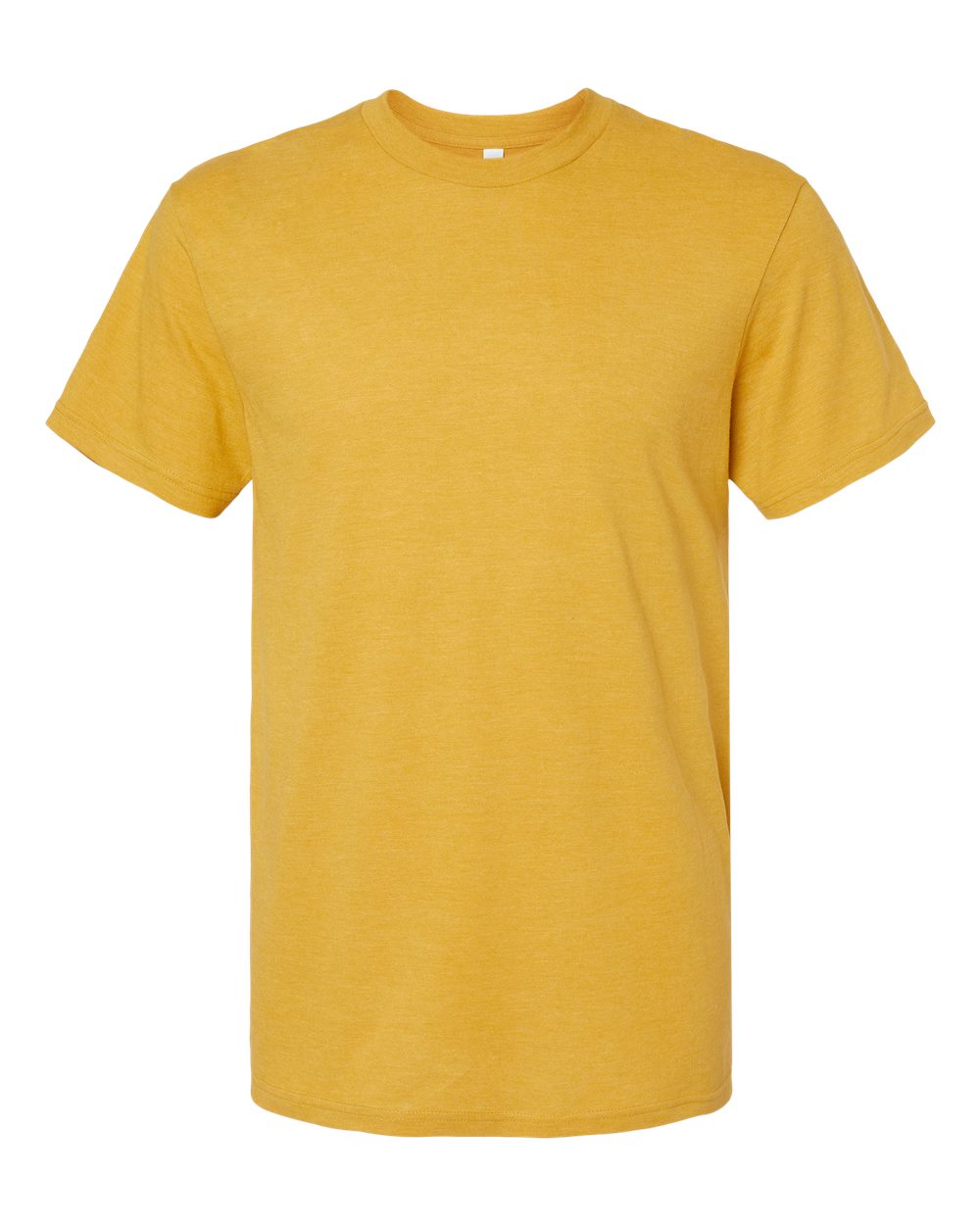 American Apparel 2001CVC Unisex CVC Tee in Heather Mustard