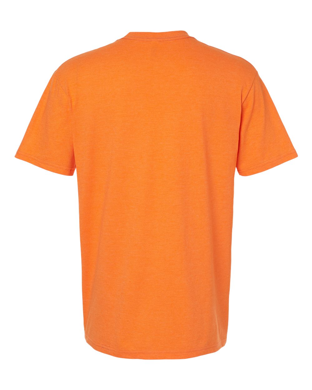 American Apparel 2001CVC Unisex CVC Tee in Heather Orange, back