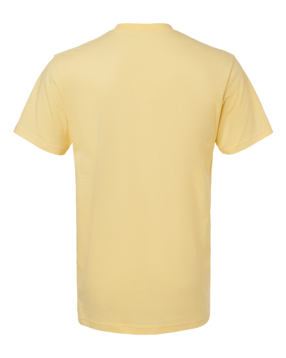 American Apparel 2001CVC Unisex CVC Tee in Heather Panna Cotta, back