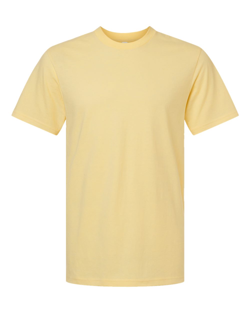 American Apparel 2001CVC Unisex CVC Tee in Heather Panna Cotta