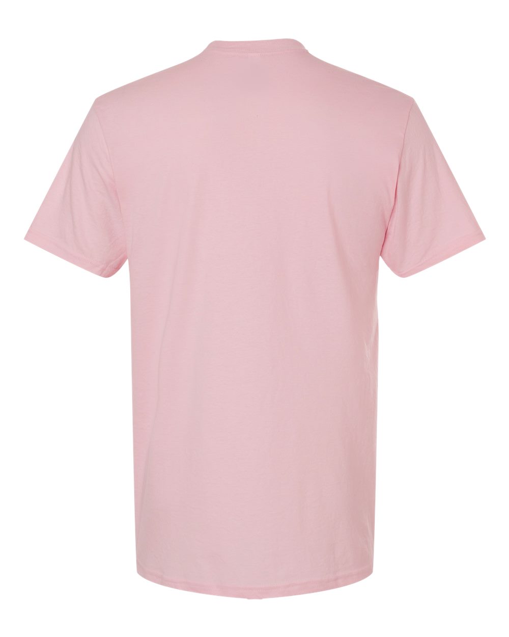 American Apparel 2001CVC Unisex CVC Tee in Heather Pink, back