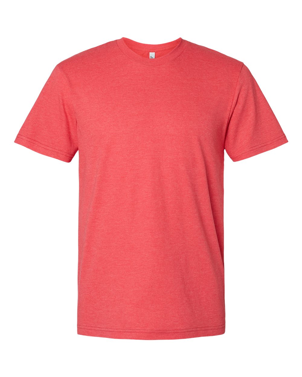 American Apparel 2001CVC Unisex CVC Tee in Heather Red