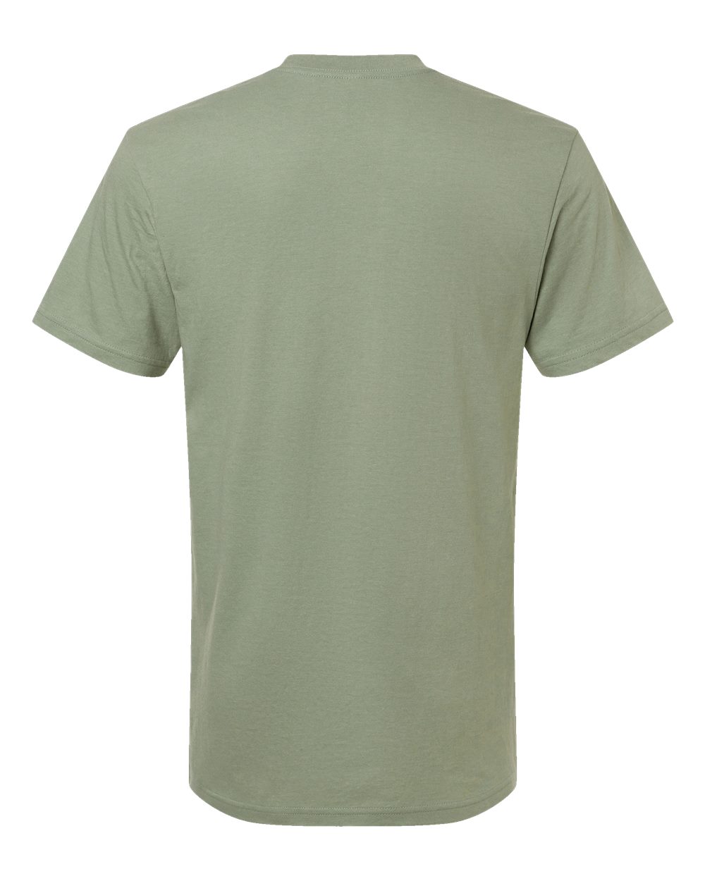 American Apparel 2001CVC Unisex CVC Tee in Heather Sage, back