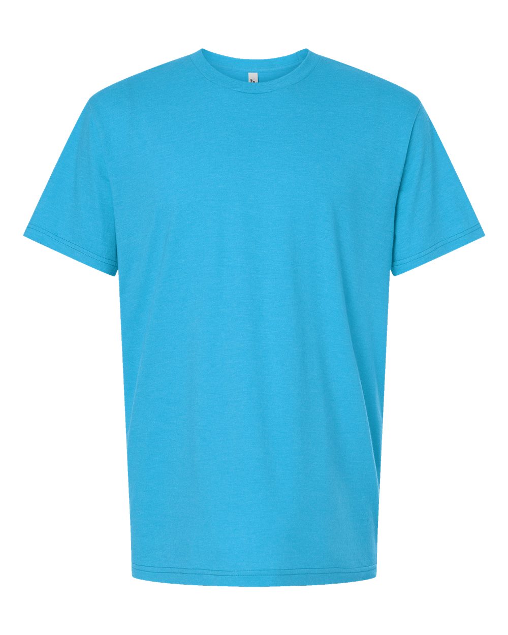 American Apparel 2001CVC Unisex CVC Tee in Heather Teal