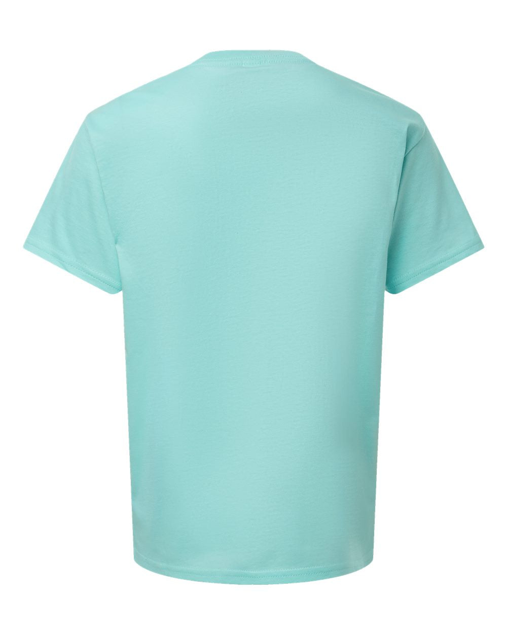 American Apparel 2001Y Youth Fine Jersey Tee in Celadon, back