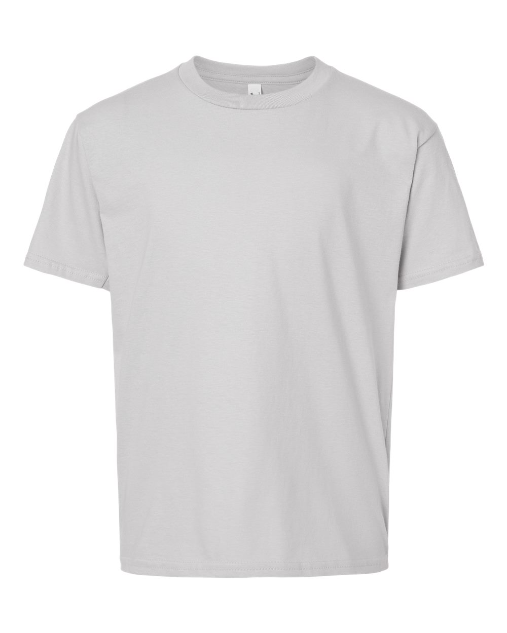 American Apparel 2001Y Youth Fine Jersey Tee in New Silver