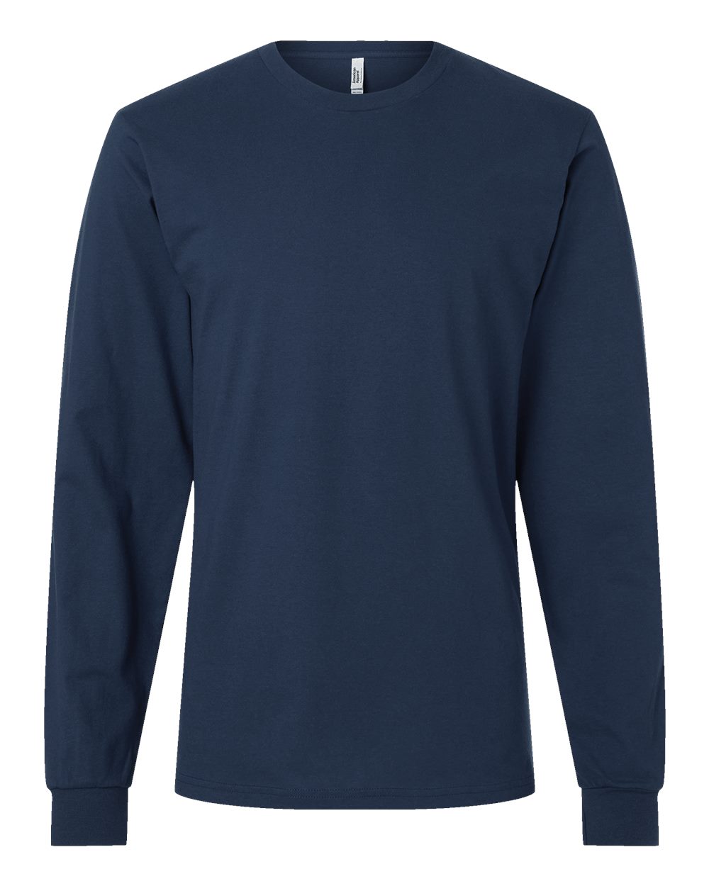 American Apparel 2007 Unisex Fine Jersey Long Sleeve Tee in Sea Blue