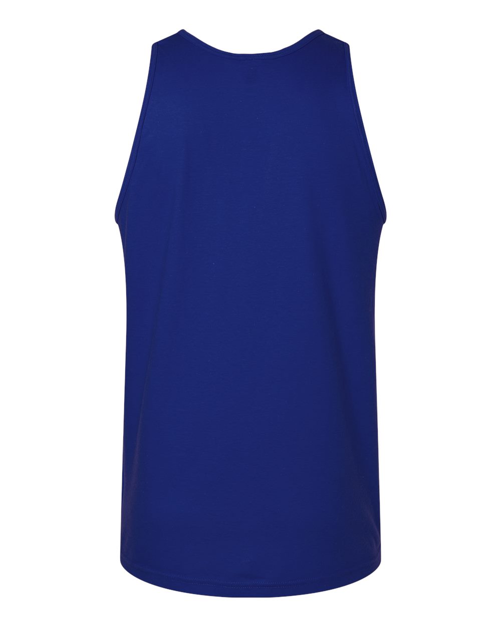 American Apparel 2408 Unisex Fine Jersey Tank in Lapis, back