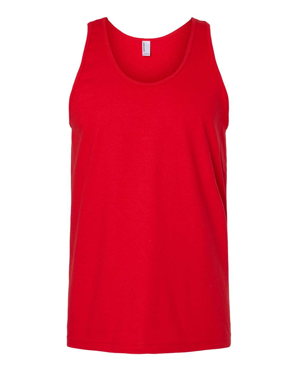 American Apparel 2408 Unisex Fine Jersey Tank in Red