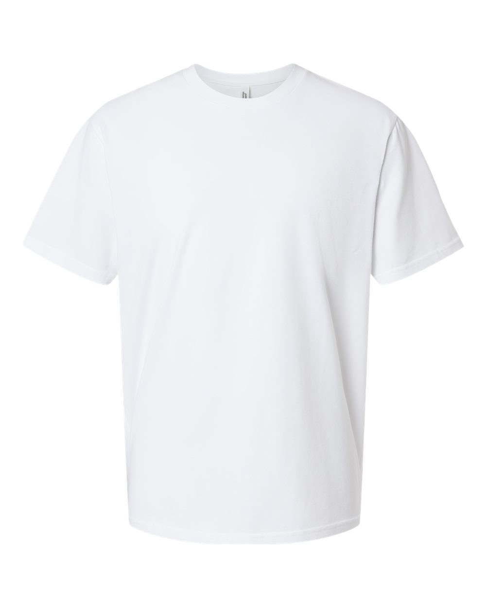 American Apparel 5389 Unisex Sueded Tee in Sueded White