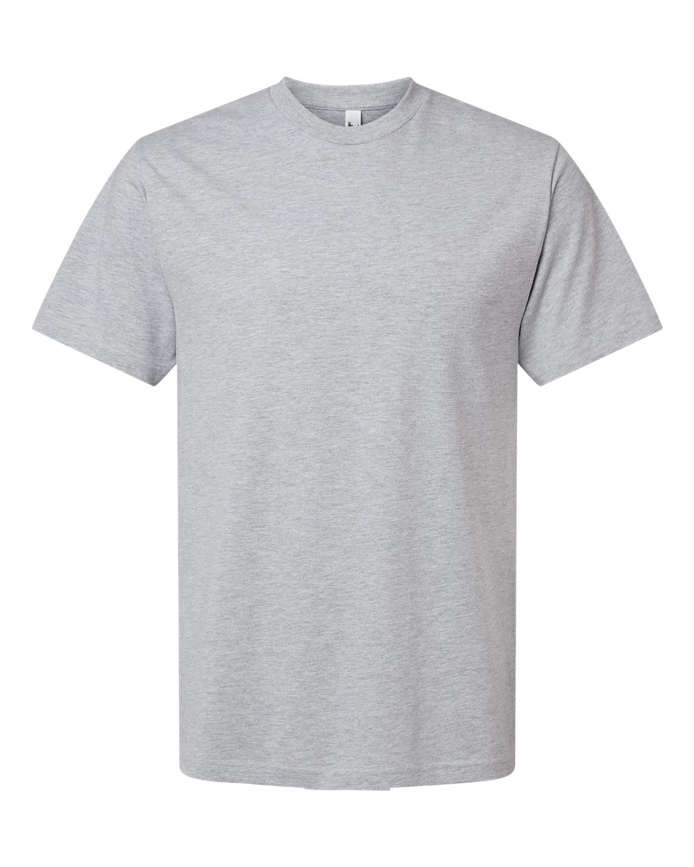 American Apparel 5801 Unisex Midweight Tee in Heather Grey