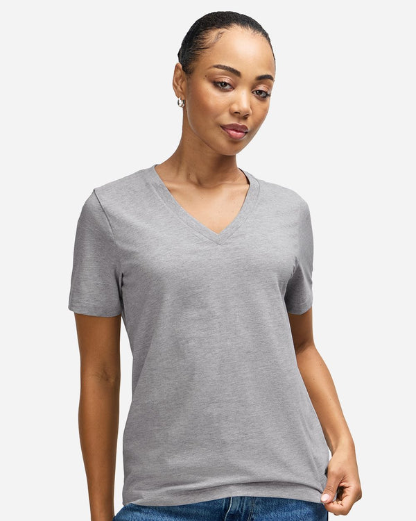 American Apparel 58V2 Women's Midweight V-Neck Tee