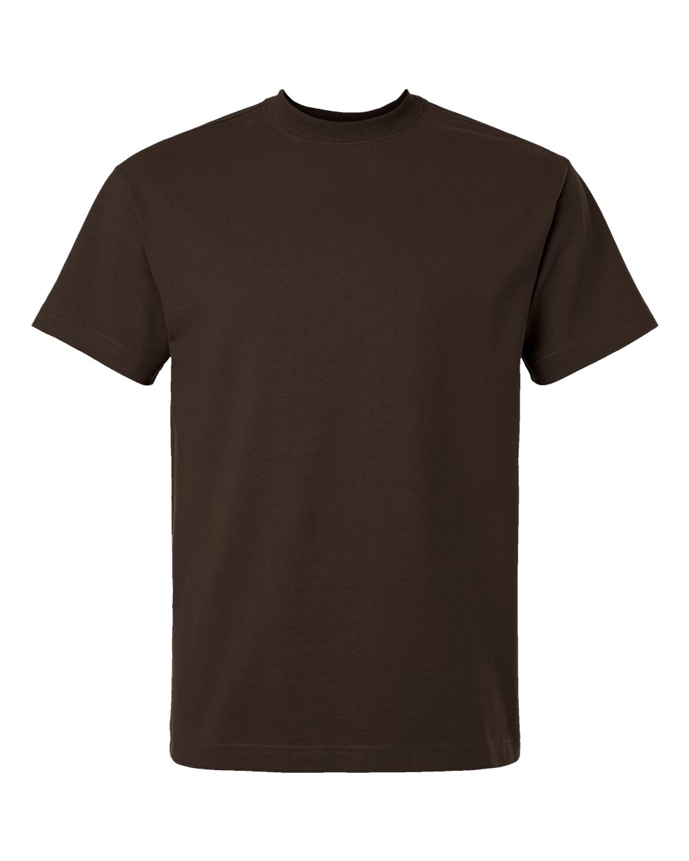 American Apparel 9001 Unisex Super Heavyweight Tee in Brown