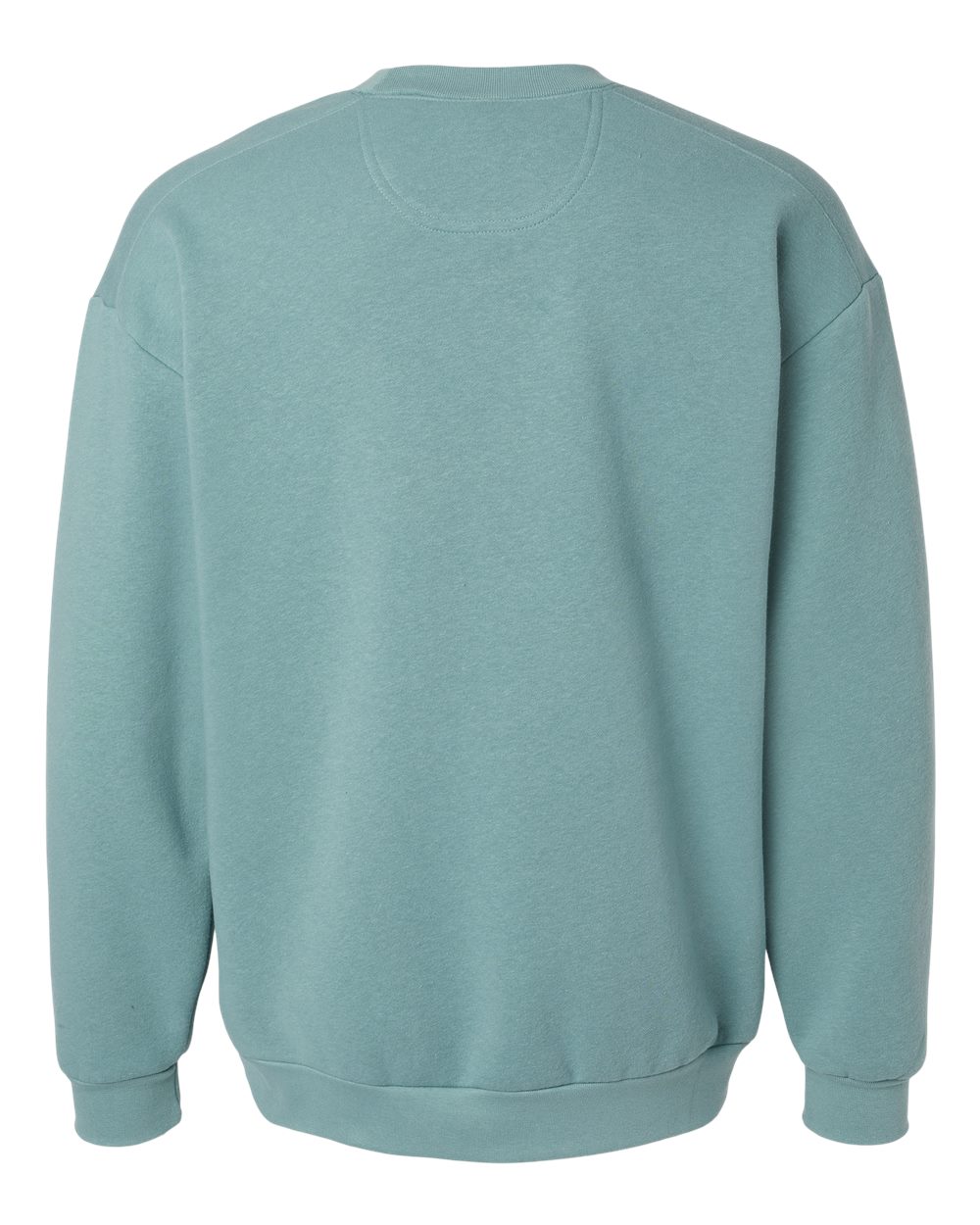 American Apparel RF496 Unisex ReFlex Fleece Crewneck Sweatshirt in Arctic, back