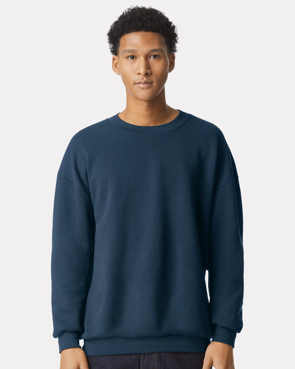 American Apparel RF496 Unisex ReFlex Fleece Crewneck Sweatshirt