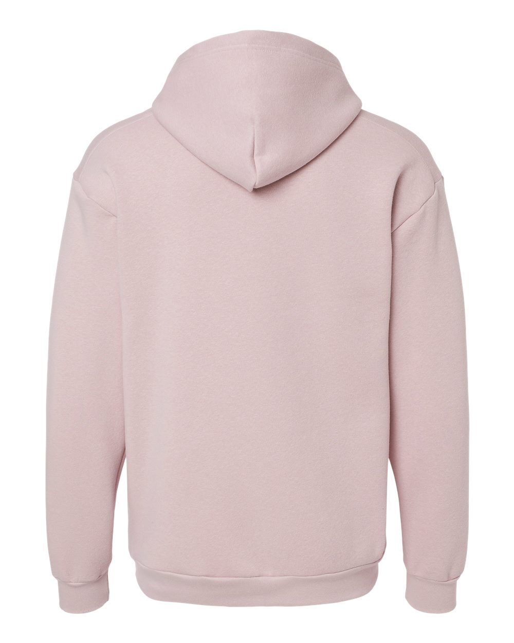 American Apparel RF498 Unisex ReFlex Fleece Hoodie Sweatshirt in Blush, back