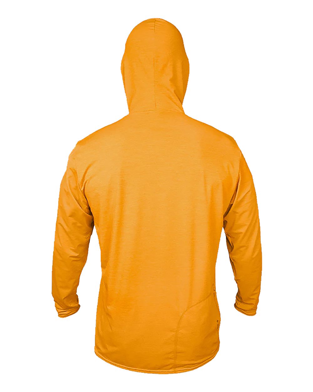 ANETIK MVLPRH8 Men's Low Pro Tech Hooded Long Sleeve T-Shirt in Phoenix Heathered, back