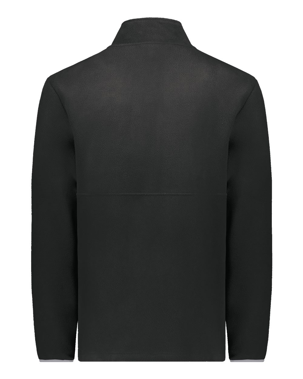 Augusta Sportswear 6856 Youth Eco Revive™ Polar Fleece Quarter-Zip Pullover in Black, back