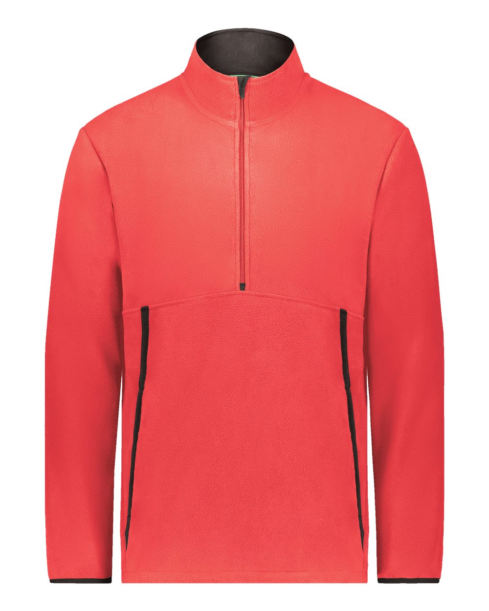 Augusta Sportswear 6856 Youth Eco Revive™ Polar Fleece Quarter-Zip Pullover in Scarlet