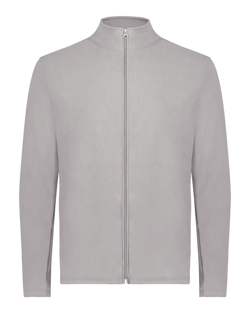Augusta Sportswear 6861 Unisex Eco Revive™ Micro-Lite Fleece Full-Zip Jacket in Athletic Grey