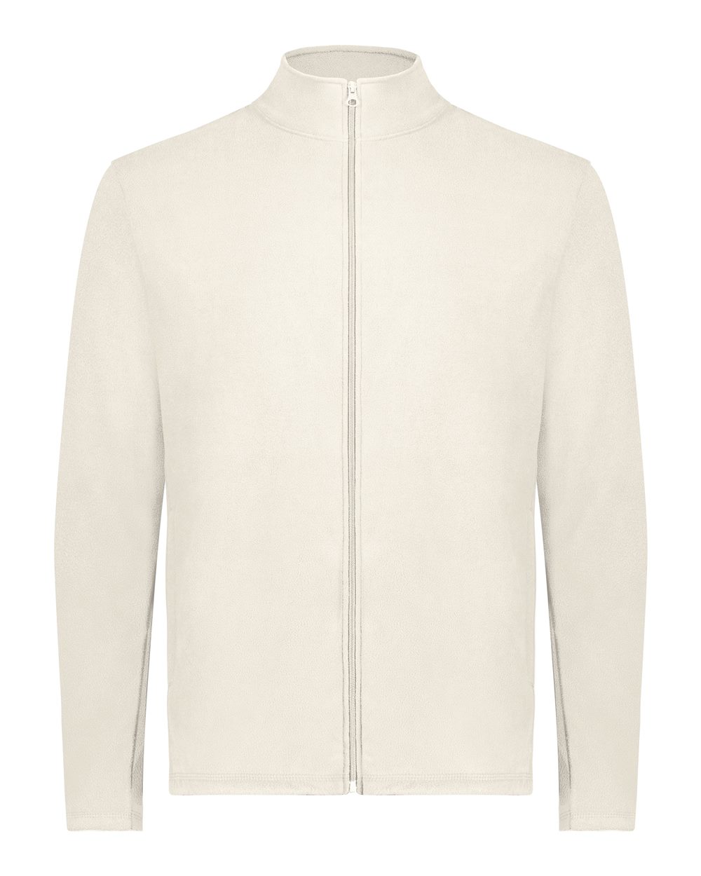 Augusta Sportswear 6861 Unisex Eco Revive™ Micro-Lite Fleece Full-Zip Jacket in Oyster