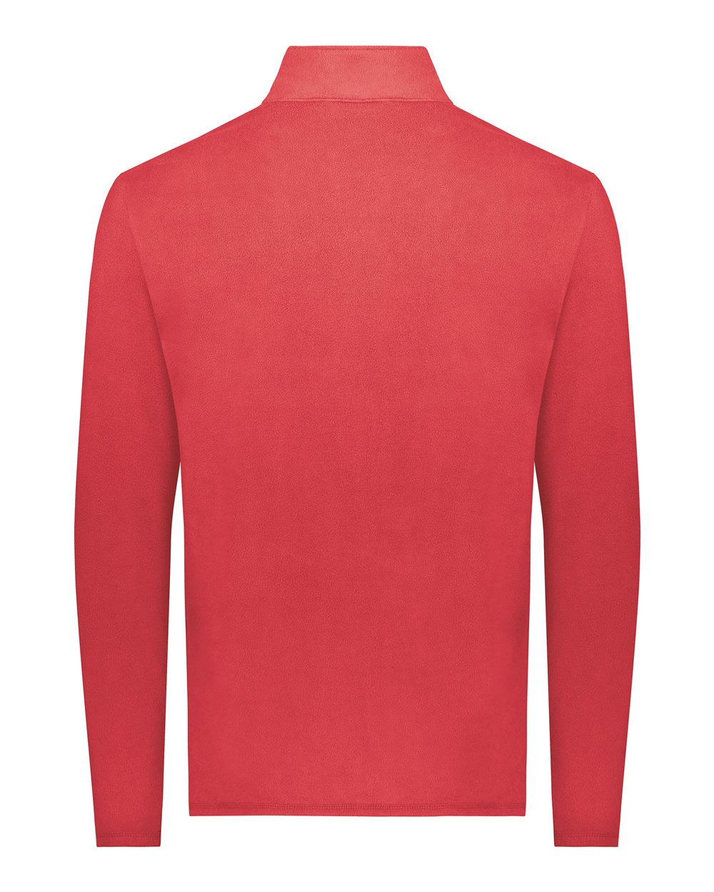 Augusta Sportswear 6861 Unisex Eco Revive™ Micro-Lite Fleece Full-Zip Jacket in Scarlet, back