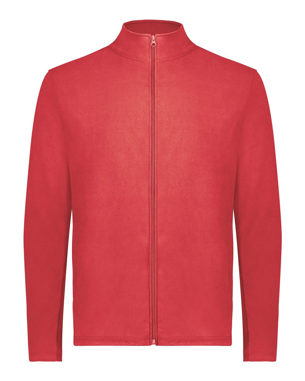 Augusta Sportswear 6861 Unisex Eco Revive™ Micro-Lite Fleece Full-Zip Jacket in Scarlet