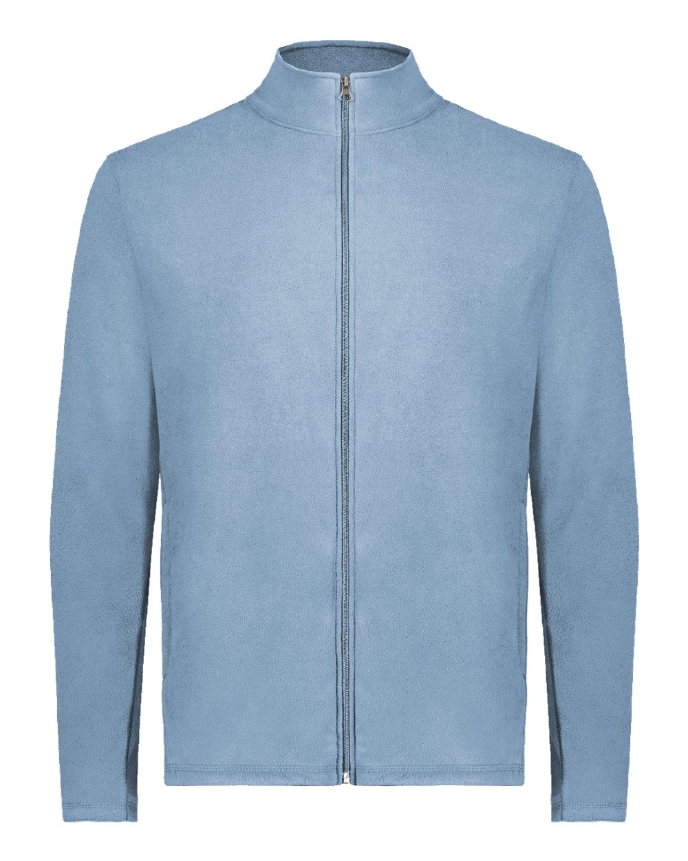 Augusta Sportswear 6861 Unisex Eco Revive™ Micro-Lite Fleece Full-Zip Jacket in Storm